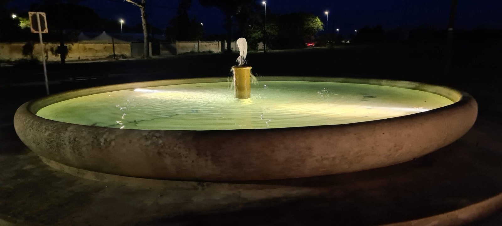 Illuminazione LED della fontana di Frigole